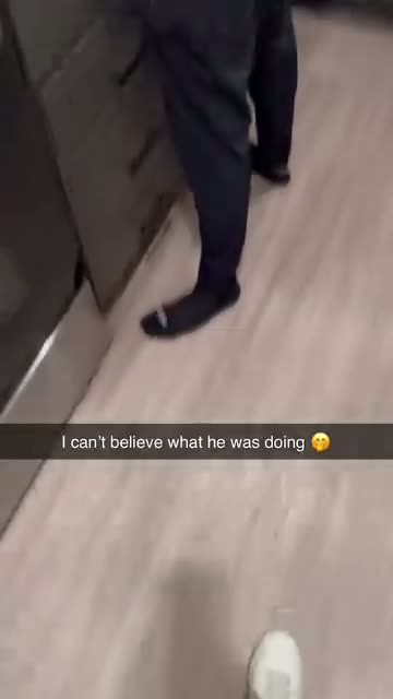 Ad frame: I can't believe what he was doing